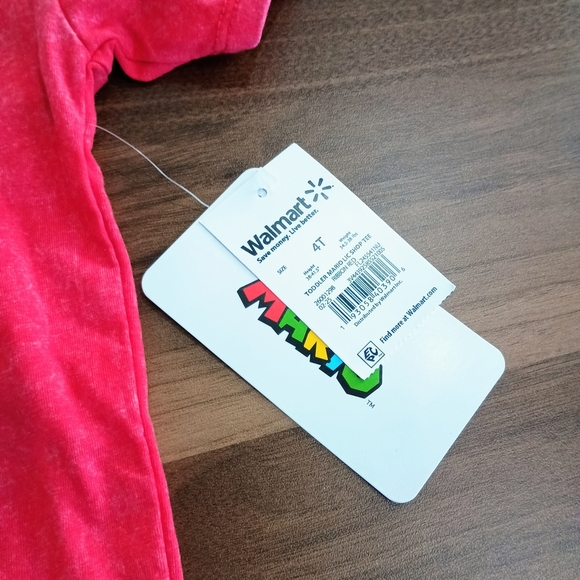 Super Mario Kids Graphic Tee - Red - Picture 2 of 4